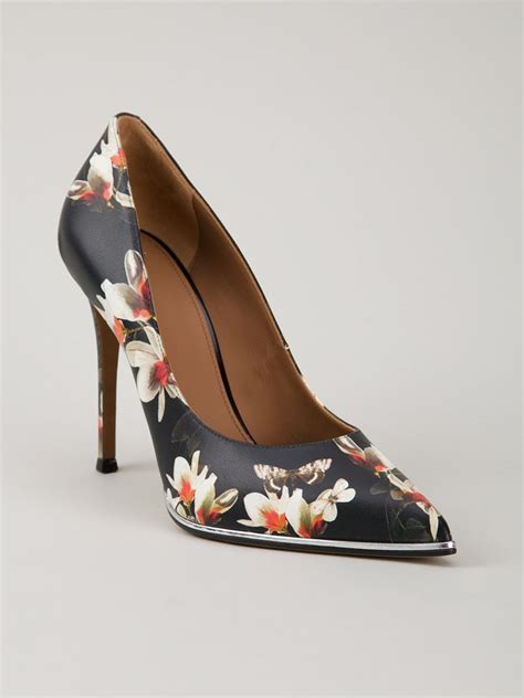 givenchy floral pumps|Givenchy high heel shoes.